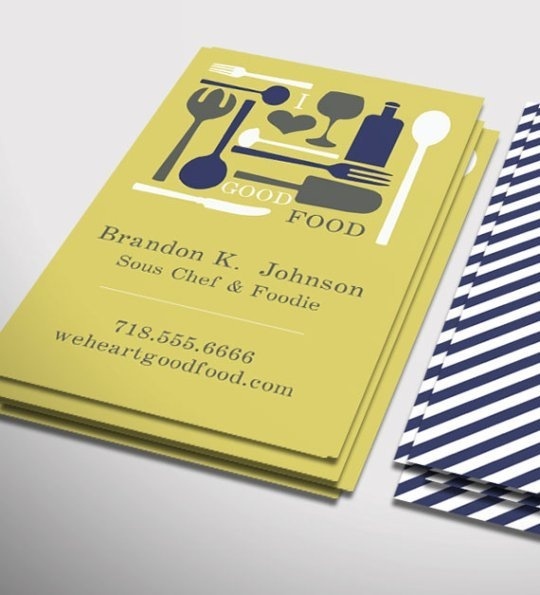 Chef Business Card