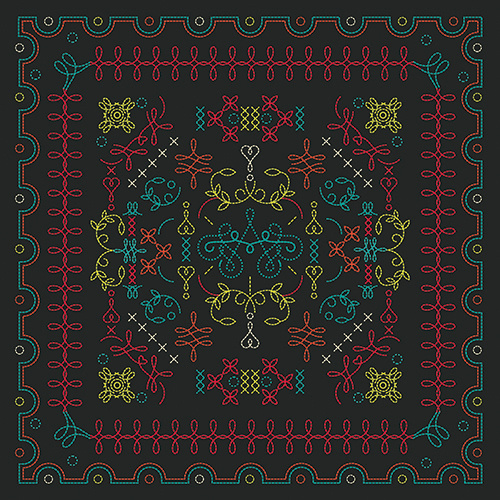 Portugal Creates - Ana Types Type #pattern #color #oporto #portugal #ornament #square #type #porto