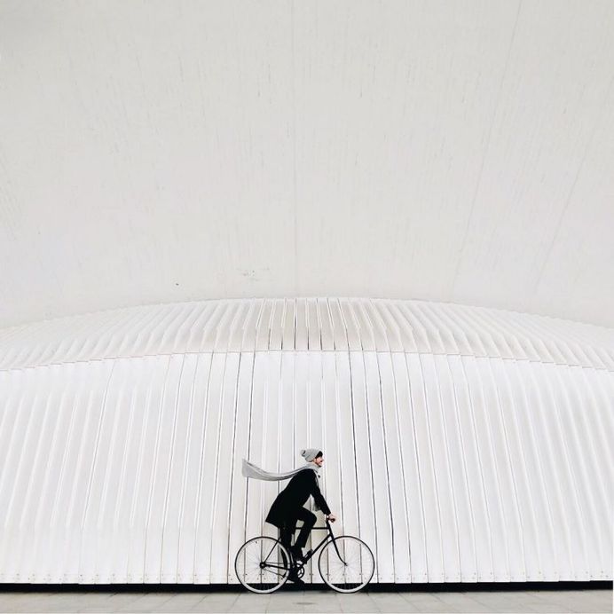 Architectural Self-Portraits by Photography Duo Daniel Rueda and Anna Devís