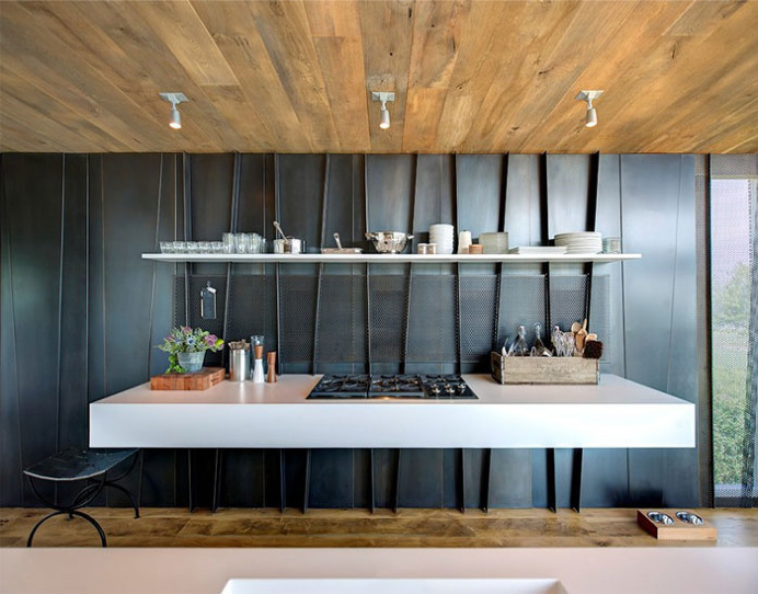 Elegant Eco-Friendly Beach Residence - #kitchen, kitchen ideas, kitchen design, #furniture