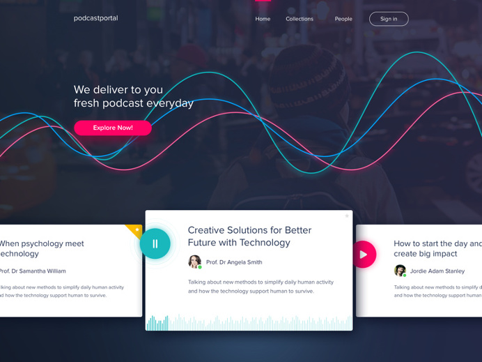 Web design, Cards