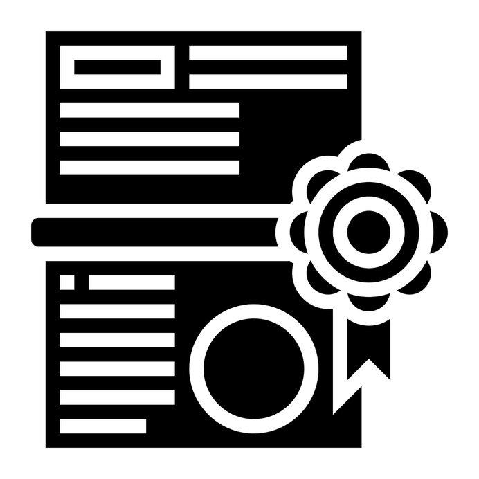 See more icon inspiration related to document, files and folders, sports and competition, certification, quality, winner, certificate, diploma and award on Flaticon.