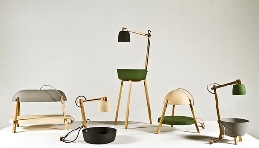 Google Reader #wood #lights
