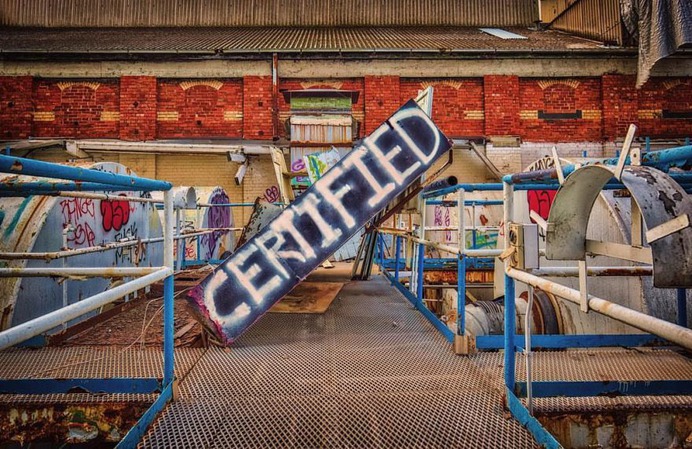 Abandoned Industrial Photography in Melbourne by Alessandro Servadei