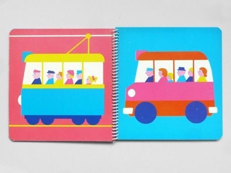 French picture book, 1977. #illustration #color #retro