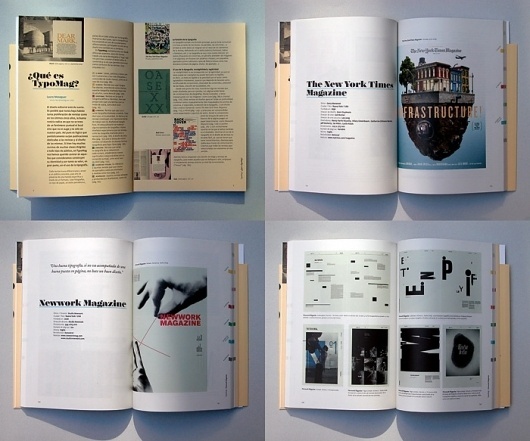 Fonts In Use – TypoMag #mag #pages #design #graphic #book #inside #typo