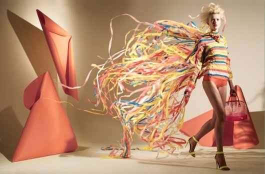 plenty of colour #fashion #ribbons #paper