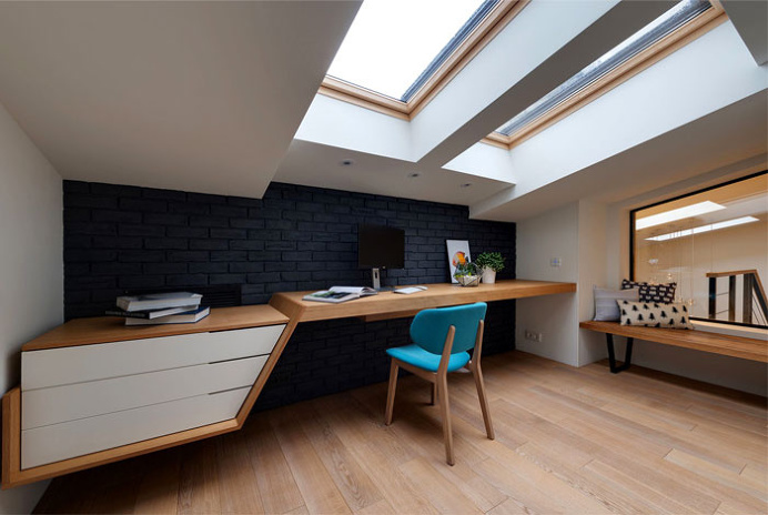 Two-Level Apartment by Ki Design Studio - #architecture, #home, #decor, #interior, #homedecor,