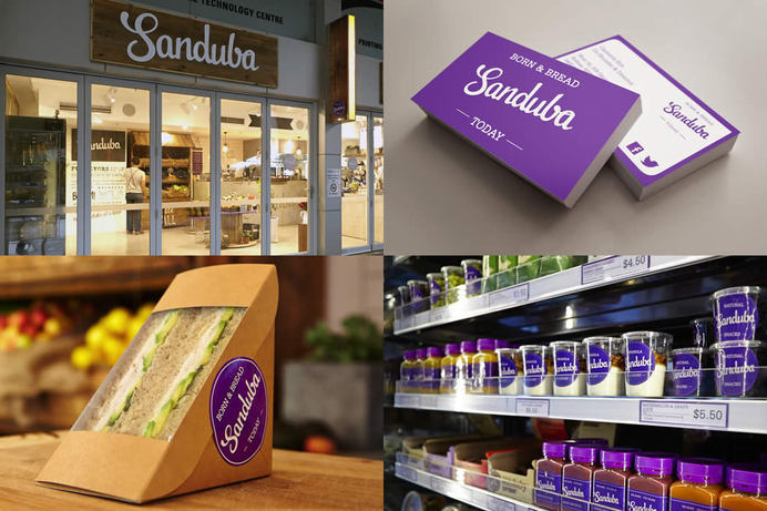 Sanduba Branding & Identity #branding #business #packaging #stickers #signage #cards