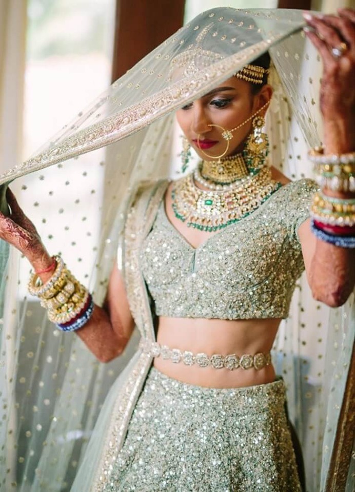 Spellbinding Belted Lehengas for Brides and Bridesmaids