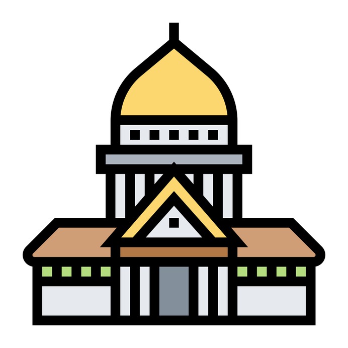 See more icon inspiration related to museum, europe, architecture, france, paris, buildings, monument, building and construction on Flaticon.