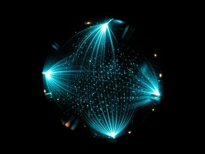Non Projects #installation #photography #glow #blue #light