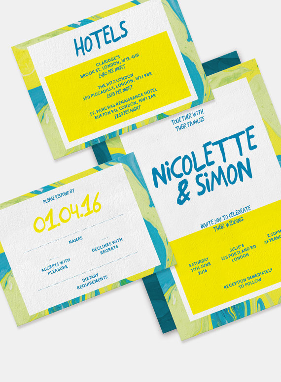 #wedding#invitation#marbling#suminagashi#typography#minimalist#contemporary#designer#paper#craft