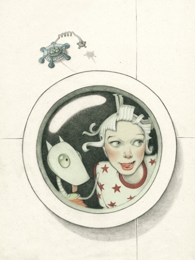 planet adventures / edible planet | Denise van Leeuwen #illustration
