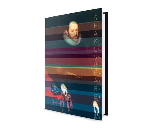 Shakespeare Complete book design by The Frontispiece