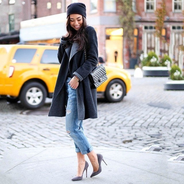 The Fling Super Luxe Destroy Repair Jeans by Current/Elliott #fashion #portrait #jeans