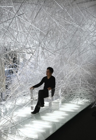Snowflake by Tokujin Yoshioka for Kartell #tokujin #art #yoshioka #installation