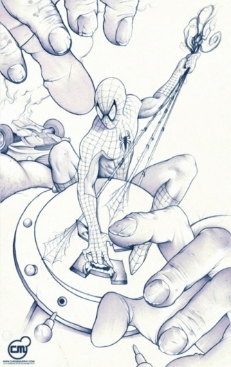 Visual Stimulator #spiderman #artwork #illustration #marvel #juggernaut #comics #drawing