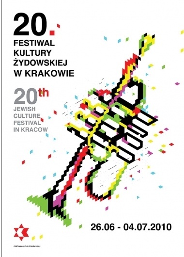 posters for jewish culture festival in Krakow on the Behance Network  #poster | Search by Muzli