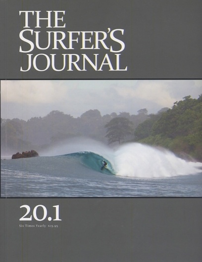 (in the news) | Matuse Wetsuits : art + function » Mikala Jones: The Surfer's Journal Cover #surfing #cover #print #magazine