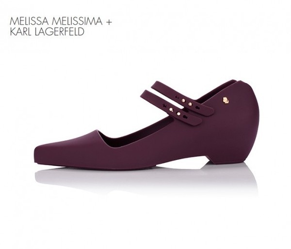 Karl Lagerfeld present Melissima shoe #karl #shoes #cream #artistic #lagerfeld #ice