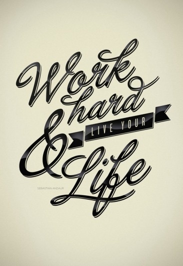 Introducing Digital Artist Sebastian Andaur | Abduzeedo | Graphic Design Inspiration and Photoshop Tutorials #font #print #poster #type #typography