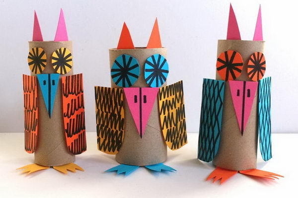 60 Homemade Animal Themed Toilet Paper Roll Crafts #diy #toilet #crafts