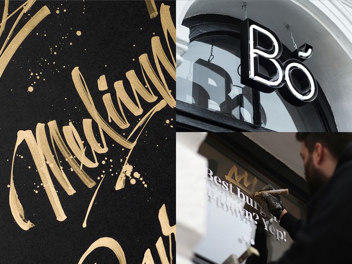 Bó Burger and fries on Behance