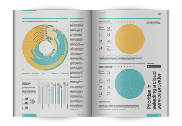 Infographic design idea #399: Infographic Survey: Navigating the Cloud on Behance #infographics #print #data #information