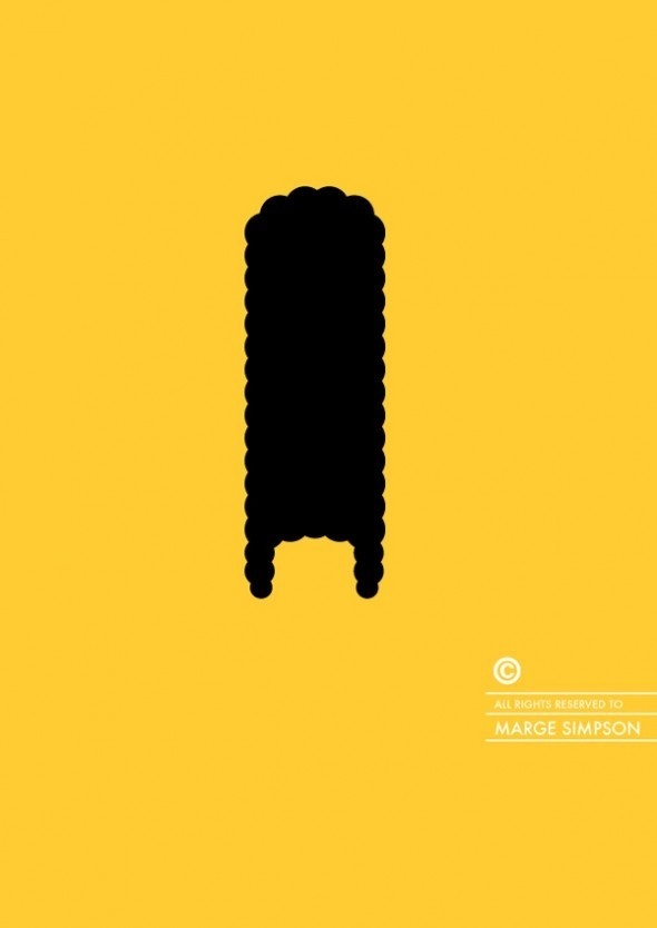 Famous Hairs in defringe.com #famous #simpsons #print #defringe #hairs #tv