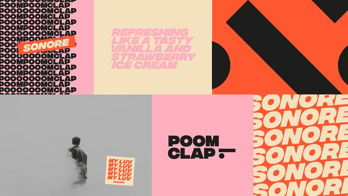 POOMCLAP - French record label on Behance