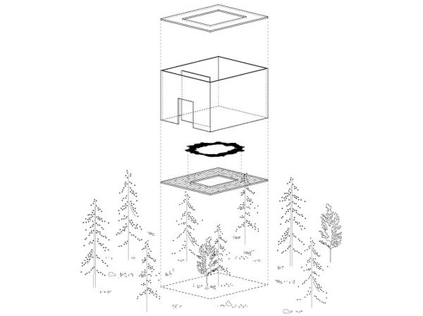 CJWHO ™ (Courtesy of Nature: Temporary Gallery Space Frames...) #gallery #installation #design #temporary #space #landscape #frames #nature #architecture #clever