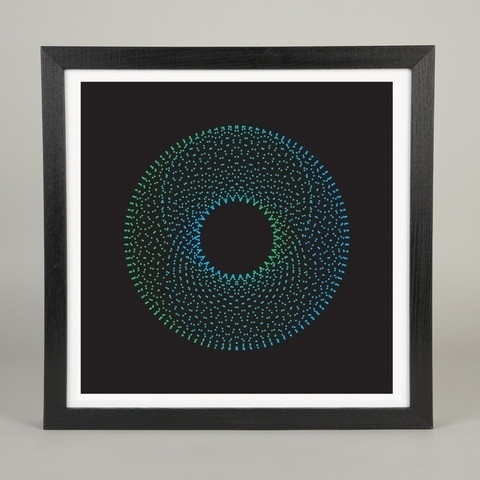 Sound Motion 2.1 | The Ghostly Store #prints #motion #shapes #colours #sound #art #visuals #cina #michael