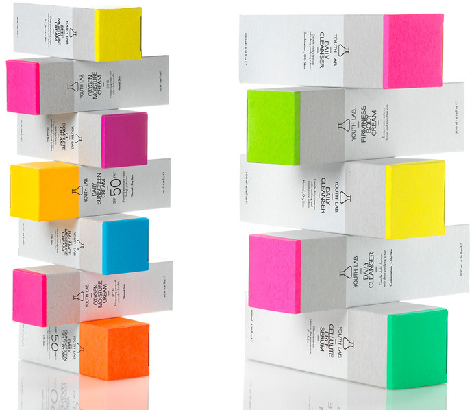 Youth lab cosmetics | mousegraphics #packaging #skincare