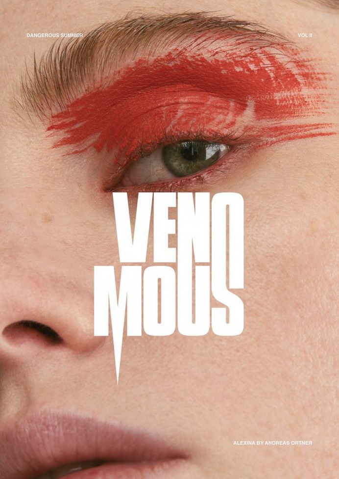 Andreas Ortner for Venomous Magazine with Alexina Graham | Fashion Editorials