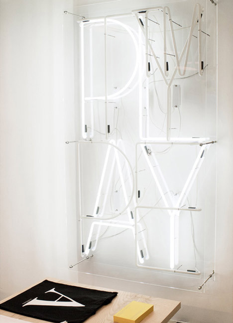 Playtype concept store by e Types #letters #typography #decor #type #neon