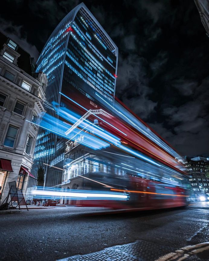 Moody Street Photos of London After Dark by Luke Holbrook