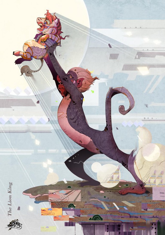 Lion King #2- circle of life by DemonG3