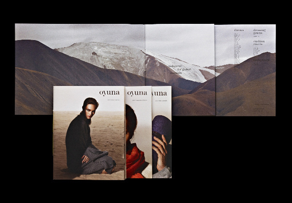 Micha Weidmann Oyuna Catalogues Covers Fold Out #print