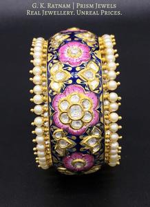 Bangle - gold diamond polki kundan meena jadau jewellery