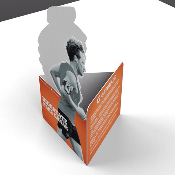 Gatorade on Behance #table tents