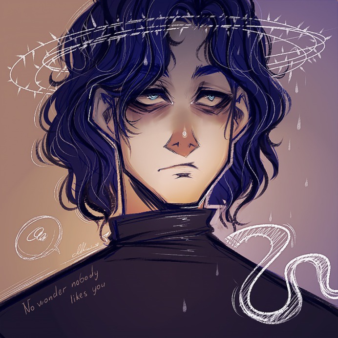 Peter. Snake by AShiori-chan