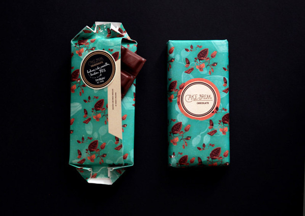 CAKEBREAK packages #cake #packaging #chocolate #illustration #pastry