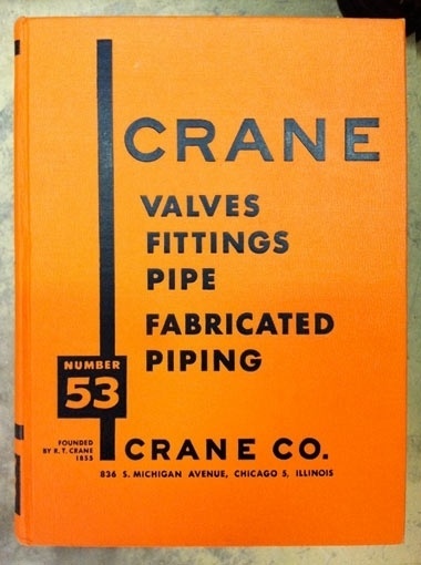 Draplin Design Co.: John Holley Forever! #crane #53 #design #orange #number #pipe #valve #typography