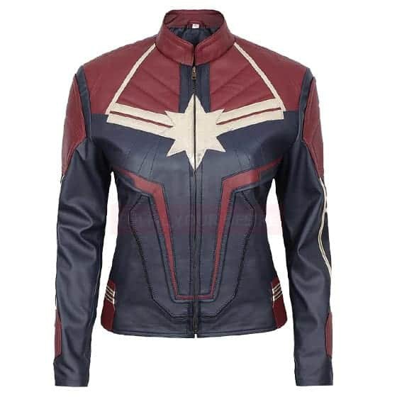 Carol Danvers Captain marvel leather jacket