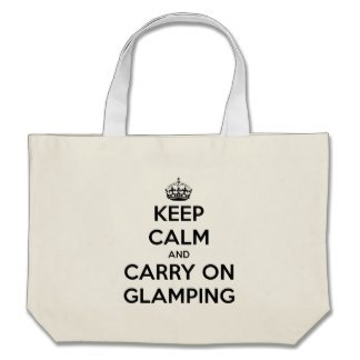 Keep calm and carry on glampling tote bags #calm #keep