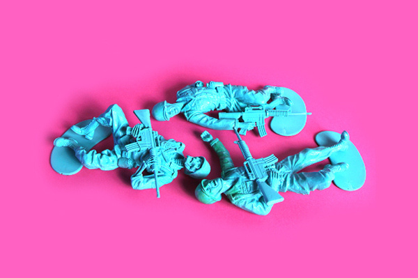 Image of Ron English x Made by Monsters Dead Toy Soldiers #war #english #soldier #guns #dead #ron #toy