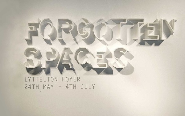 Forgotten spaces #design #graphic #typography