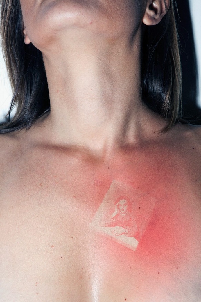 Illustrated People: Thomas Mailaender Combines Original Negatives and Body Art
