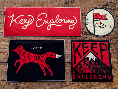 Keep Exploring Sticker Pack #print #sticker
